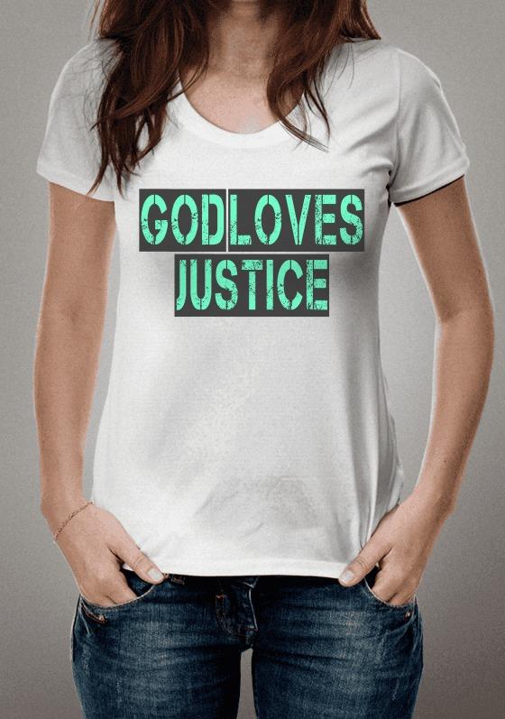 Nome do produto  Deus ama a justiça. 